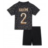 Paris Saint-Germain Achraf Hakimi #2 3rd Trikot 2023-24 Kurzarm (+ kurze hosen)